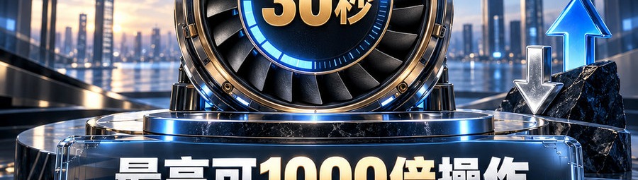 Turbo Flow；2 [physical coin engraved $] 即可交互；最高可1000倍操作；30秒；立即体验