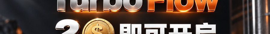 Turbo Flow；2 [coin engraved $] 即可开启；最高可1000倍操作；30秒；立即上桌
